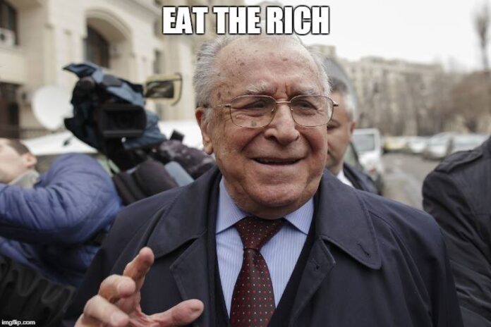 Ion Iliescu: Eat the rich