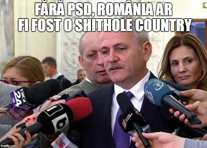 Liviu Dragnea: Fără PSD, România ar fi fost o shithole country
