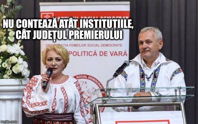 Liviu Dragnea: Nu contează atât instituțiile, cât județul premierului