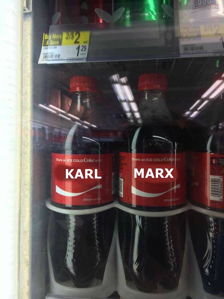 Coca Cola: Karl Marx