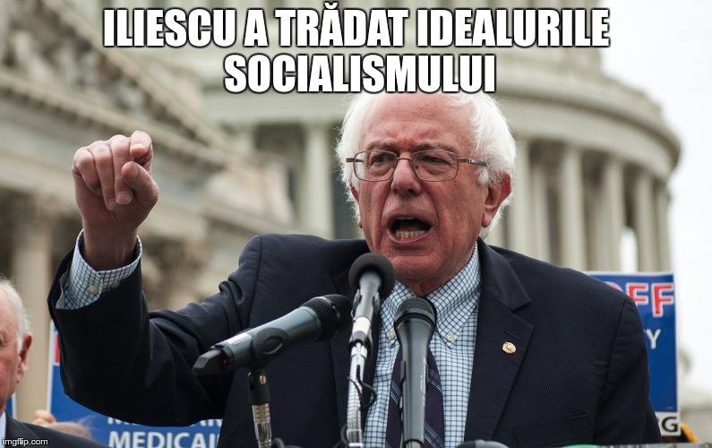 Bernie Sanders: Iliescu a trădat idealurile socialismului