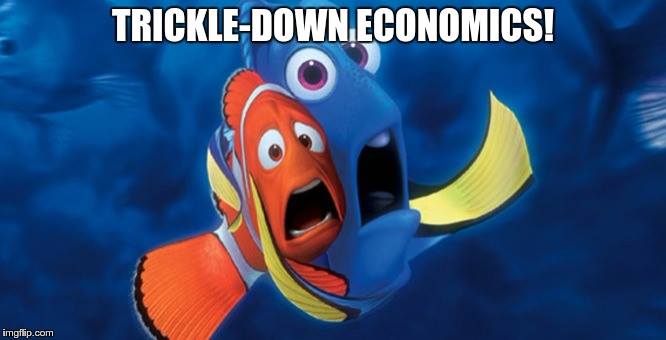 Finding Nemo: Trickle-down economics!